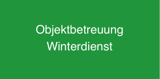 Objektbetreuung
Winterdienst